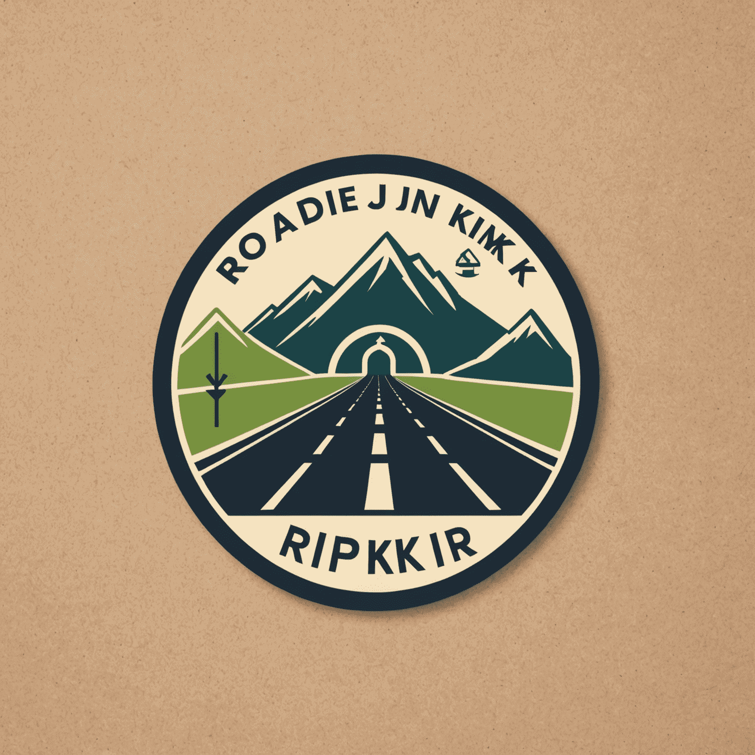 Roadjnkir.com logo featuring a stylized road and payment symbol